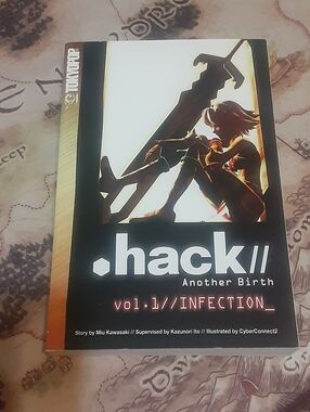 .hack Another Birth Volume 1: Infectionlight novel Tokyopop paperback book. Sto